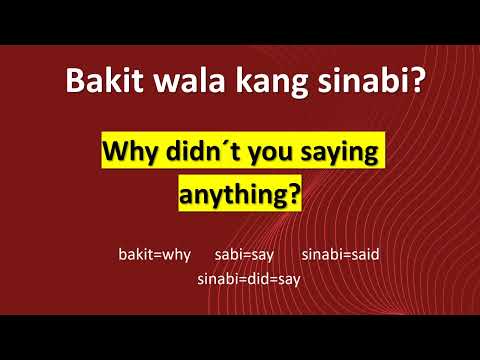 ENGLISH TAGALOG EXPRESSIONS WHEN ANGRY,SAD OR CONFUSED