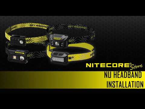 How to Install NITECORE NU Series Headbands NU05 NU10 NU20 NU25 NU30