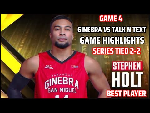 GINEBRA VS TALK N TEXT GAME 4 HIGHLIGHTS