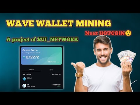 🚀 New Verified Mining Airdrop Bot | Wave Wallet | Project by Sui Network 🌐💰 #airdrop #crypto