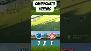 Campeonato Mineiro 2023 - gols do jogo - Cruzeiro 1 x 1 Democrata sl #golsdojogo #shorts