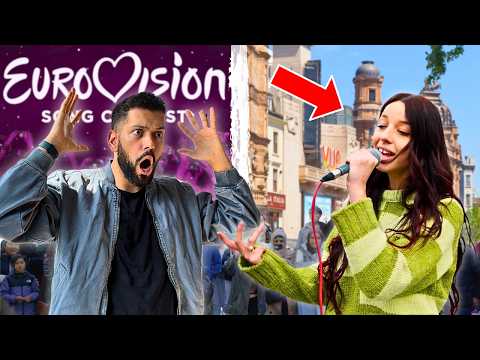 EUROVISION Contestant SINGS With Me (INCREDIBLE)