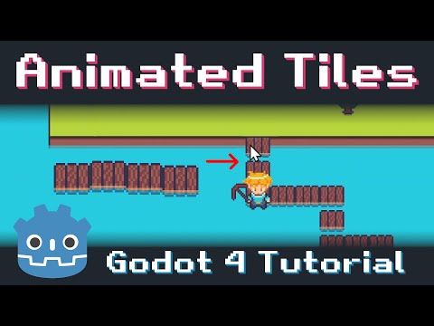 Animated Tiles Setup ~ Floating Raft - Godot 4 Resource Gathering Tutorial