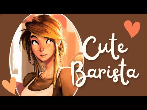 Cute Barista Flirts With You and Comforts You (Coffee Shop) (You Don't Like Christmas?) (F4A)