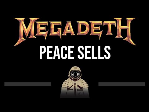 Megadeth • Peace Sells (CC) (Upgraded Video) 🎤 [Karaoke] [Instrumental Lyrics]