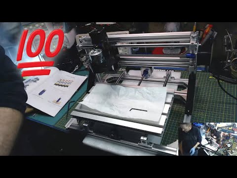 🔴LIVE- Assembling the 3018 CNC Router Kit Part 4