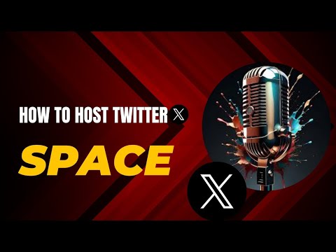 How to host Twitter (X) spaces