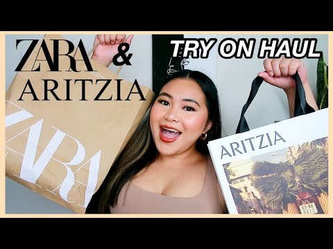 ZARA AND ARITZIA TRY-ON HAUL | WINTER SALE 2021