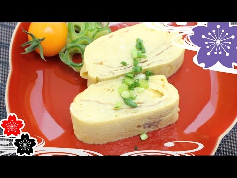 Dashi maki Tamago Rolled Omelet✿Japanese Food Recipes TV