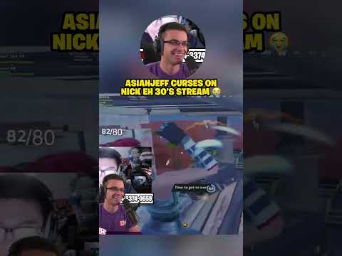 I cursed on Nick Eh 30's stream...