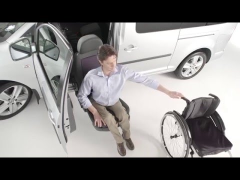 Wheelchair transfer to car with seat lift