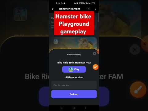 Hamster today new gameplay l hamster bike ride game solved l #shortvideos #shorts