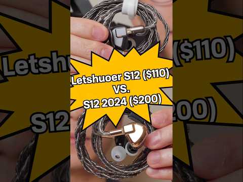 Which planar IEM should you get? Letshuoer S12 vs S12 2024 Review in a Minute #inearmonitors