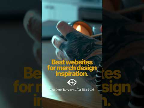 Top 4 Websites for merch designers / graphic designers!