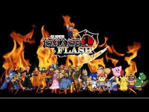 أنا ضد أخي في لعبة super smash flash 2