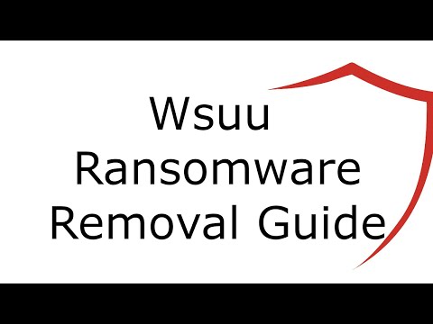 Wsuu File Virus Ransomware [.Wsuu ] Removal and Decrypt .Wsuu Files