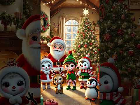 Dashing To The Snow - Jingle Bells Song #christmas #shortsfeed2024 #ai #jinglebells