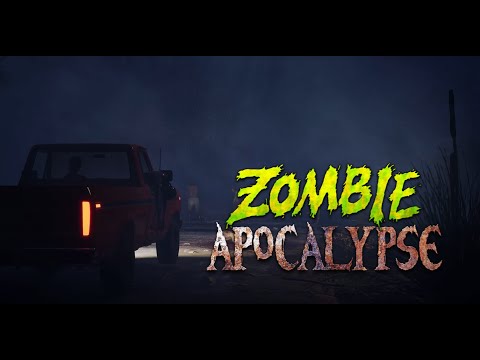 Zombie Horde in the Fog: Lonely Truck Haunts a Desolate Road | Horror Ambience