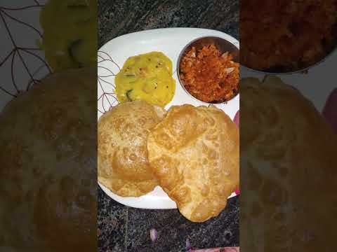 Puri || Breakfast #puri #food #cooking #recipe #foodie #easyrecipe #yummy #breakfast