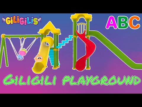 Giligilis are Playing in the Playground | Cartoons & Baby Songs | NEW #giligilis | Super Simple ABCs