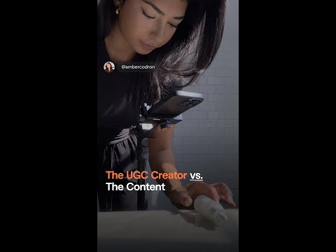 The UGC creator vs. the content #shorts #UGC