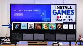 LG Smart 4k TV: How to Install Games on LG webOS!