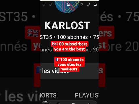 100 #viral #karlost #shorts #youtube #abonnes