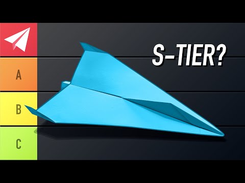 The Paper Airplane Tier List