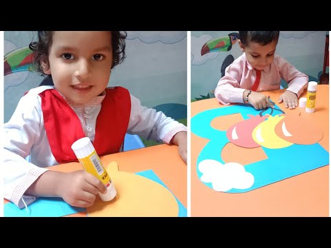 Letter "B" Balloon 🎈 Craft ideas for kids l Letter "B" craft for preschool