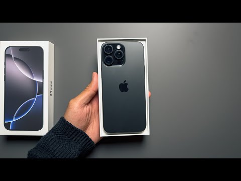 iPhone 16 Pro Max | Black Titanium - Unboxing & First Impressions