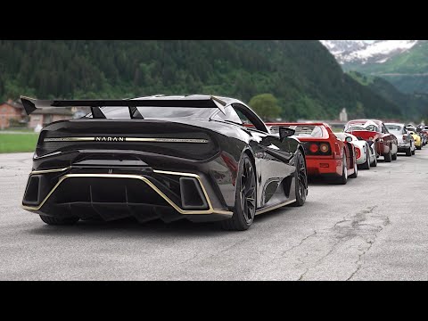 Supercar Owners Circle 'Classic' 2024 in Switzerland | New 190E HWA, Naran, F50, F40, CCX & More!