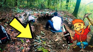 BUCKET LIST ANTIQUE BOTTLE DIGGING!! COCA-COLA BOTTLER DUMP FOUND!!!