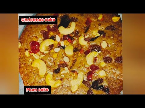 Christmas cake recipe | plum cake |#christmascake#plumcake#christmas#cake @saranhomecooking