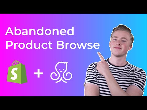 How to Create Shopify Abandoned Product Browse Reminder in ManyChat