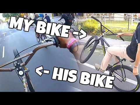 Trading Bikes During The Bike Ride [Cycle Vlog]