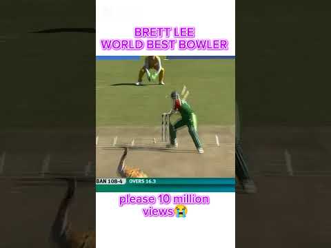 Brett lee class bowler 10 million views 😭 #cricket#10millionview #1millonveiws #cricketlover