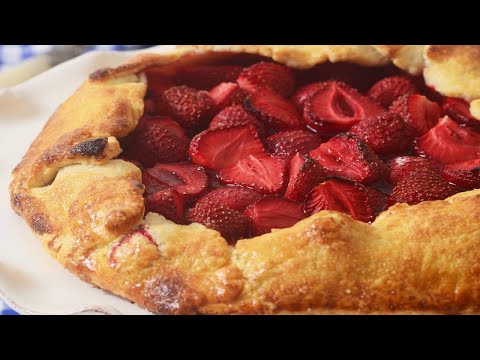 Strawberry Tart Recipe Demonstration - Joyofbaking.com