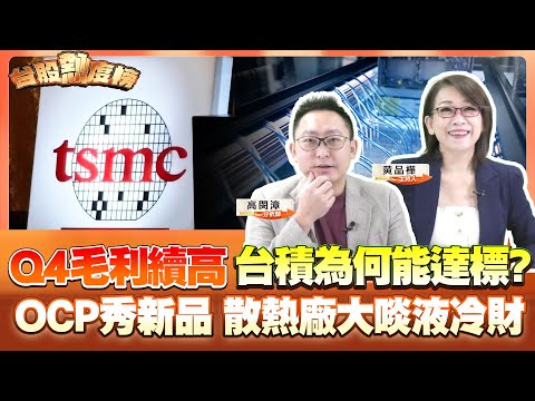 #台股熱度榜EP85 | 台積法說會後 目標價漲到哪？| Q4毛利上看59% 台積電能否達標？ | AI需求是真的 散熱廠順勢起飛？