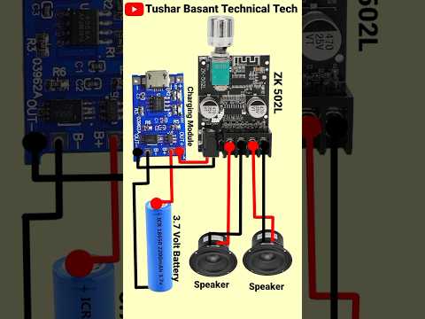 ZK 502L Bluetooth Module Connection DIY Project #shorts