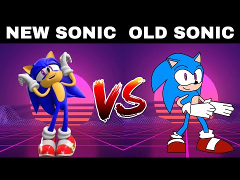 Toca Toca  Dance | NEW SONIC VS OLD SONIC