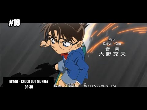 my top 20 detective conan openings !!