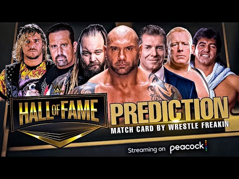 WWE Hall of Fame 2024 - Inductees Predictions HD | Wrestle Freakin