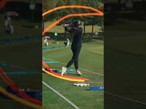 Beauty Golfer Alison Lee Awesome Swing Motion & Swing Sequence 2024