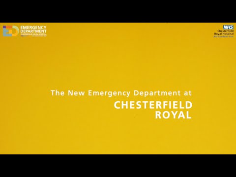 The new Emergency Department at Chesterfield Royal Hospital