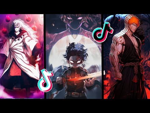 Anime Edit🍷Badass Anime🗿 Moments Tiktok compilation PART 91 in [4K]