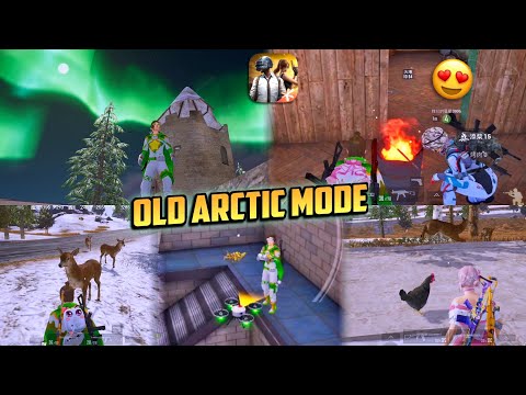 Game For Peace Extreme COLD Mode Gameplay (Highlights) | Old Arctic Mode in Chinese PUBG !