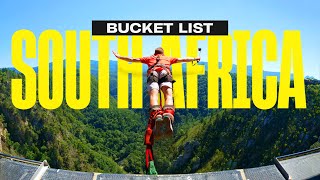 South Africa Bucket List