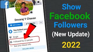 How to Show Followers on Facebook 2022 | Facebook Followers Settings | Fb Follower Setting