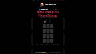 Today word guess trivia challange| belove dapp| 🔥🔥🔥🔥🔥🔥🔥🔥🔥🔥🔥🔥