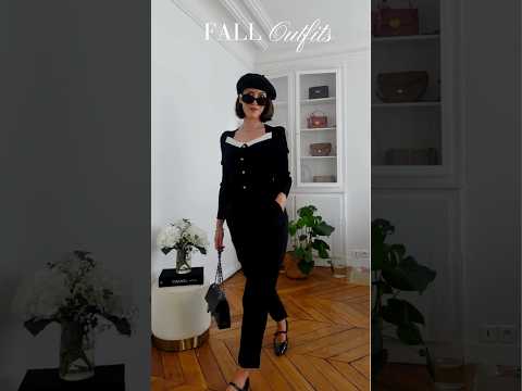 Chic Parisian Style Fall Outfits to upgrade your wardrobe #falloutfits  #fallfashion  #outfit